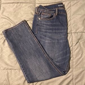 Old Navy Mid Rise Straight leg jeans